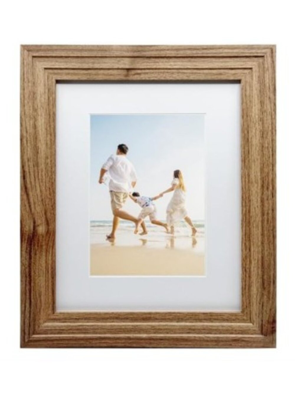 Dark Wood Tabletop Picture Frame 8x10